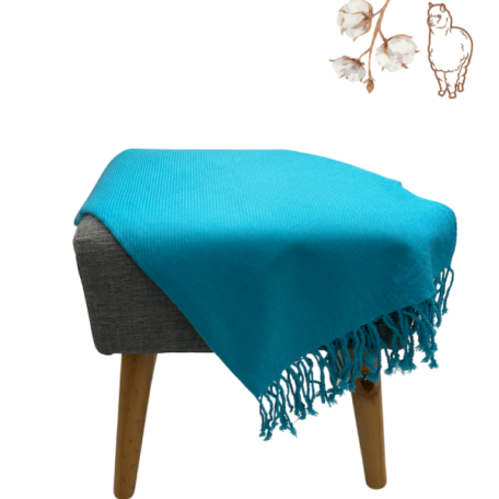 Foulard coton et laine alpaga homme et femme