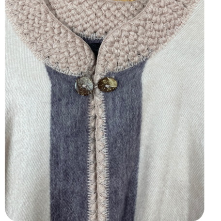 poncho ouvert