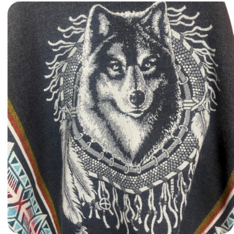 Poncho loup