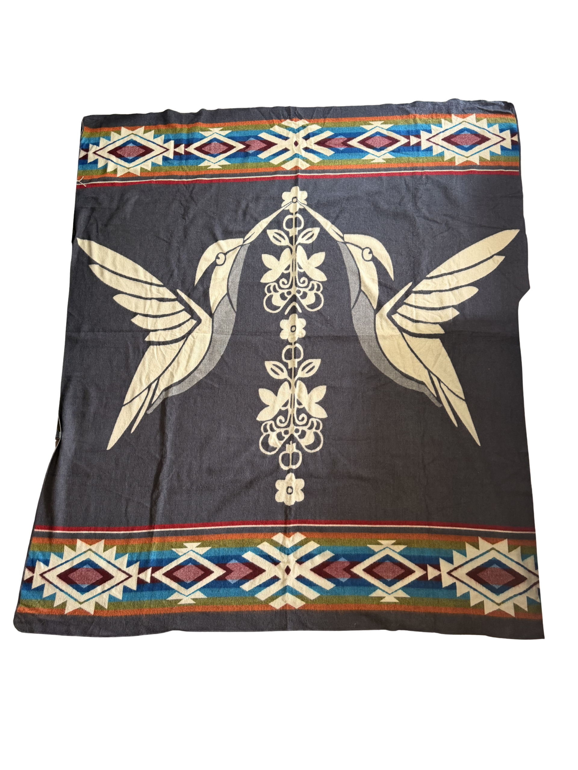 couverture colibris laine alpaga couverture colibris laine alpaga